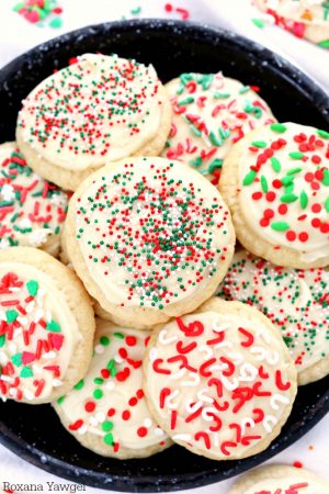 All butter sugar cookies with cream cheese frosting recipe